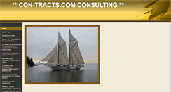 Desktop Screenshot of con-tracts.com